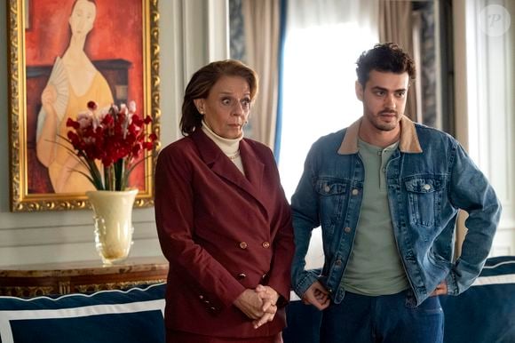 Diná na novela 'Quem ama cuida' esconde uma grave rixa com Francesca