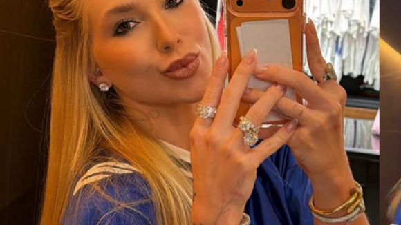 Nem Gucci, nem Chanel: Virgínia usa blusa de grife internacional avaliada em R$ 8,5 mil para ver Vini Jr. em Real Madrid x Getafe; aos detalhes do look!