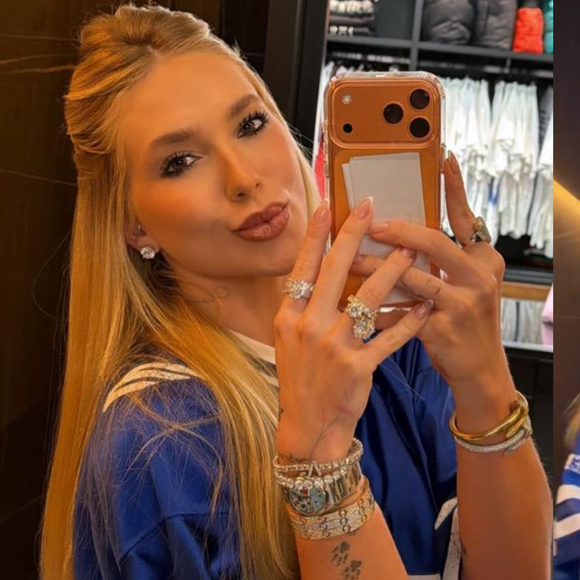 Nem Gucci, nem Chanel: Virgínia usa blusa de grife internacional avaliada em R$ 8,5 mil para ver Vini Jr. em Real Madrid x Getafe; aos detalhes do look!