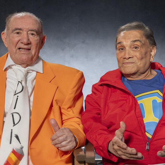 Renato Aragão participa do especial dos 60 anos de fundação da Globo, em abril de 2025, revivendo o Didi