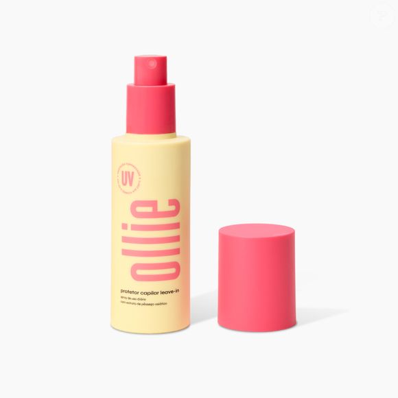Protetor Capilar Leave-In (Ollie) - Leave-in multifuncional da Ollie oferece proteção térmica até 230ºC, filtro UV e hidratação prolongada por 24 horas