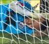 Neymar foi expulso de campo na partida do Santos contra o Botafogo neste domingo, 1 de junho de 2025
