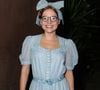 Leticia Colin se vestiu de Ana Francisca, a mocinha da novela 'Chocolate com Pimenta' que era um 'patinho feio'