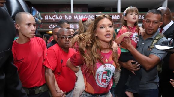 Virgínia Fonseca na Grande Rio: influenciadora leva 'time' de seguranças para proteger filhos em evento na quadra da escola de samba