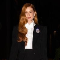 Do smoking elegante ao slip dress Alta Costura dramático: 15 fotos de Marina Ruy Barbosa em 'dobradinha fashion' de looks ao lançar novo filme em Campos do Jordão (SP)