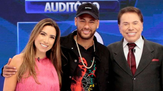 Patrícia Abravanel ‘incorpora’ Silvio Santos na TV e debocha da cara de Neymar: ‘O trabalho dele é…’