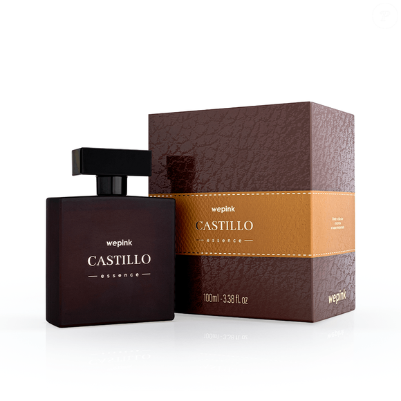 Inspirado no MYSLF, da Yves Saint Laurent, o Castillo aposta em uma combinação sofisticada de bergamota, gengibre, lavanda, âmbar e baunilha