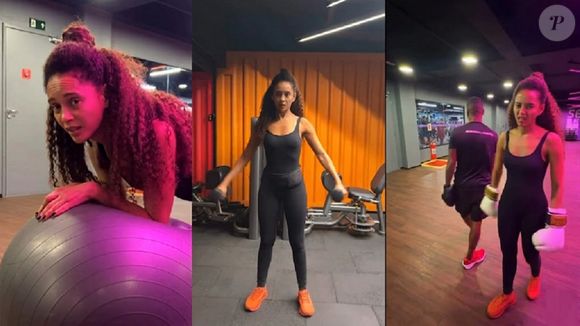 Aos 47 anos, Taís Araújo compartilha treino na academia e explica por que cuidar do corpo faz parte de seu ‘plano de independência’