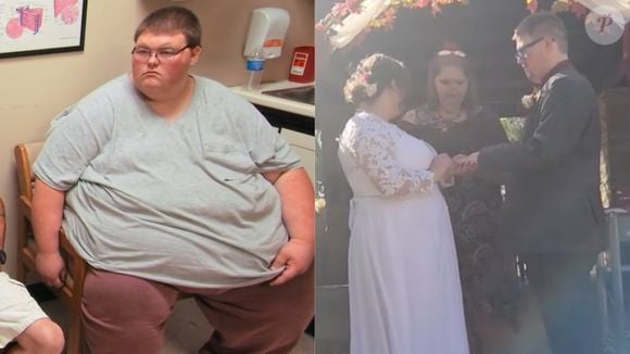 Garrett Rogers participou do 'Quilos Mortais' com sua tia e conseguiu perder 112 quilos desde então. Ele se casou há alguns anos