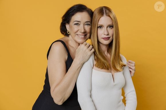 Lilia Cabral e Marina Ruy Barbosa na novela Fuzuê, última trama da jovem na Globo
