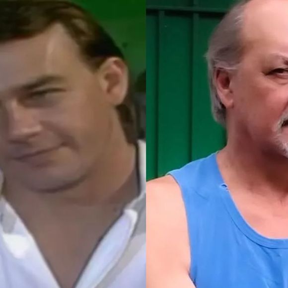 Antes e depois de Paulo César Grande: ex-Globo, em 'Tieta', foi Rosalvo; hoje está com 67 anos.