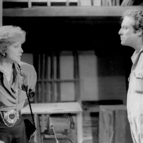Dennis Carvalho e Glória Menezes: par romântico na novela 'Brega e Chique', de 1987