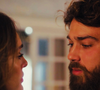 Gael e Naiane vão sentir falta um do outro, criando a impressão de que os dois podem acabar se reconciliando antes do fim da novela