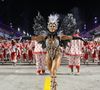 Vivi Araújo é dona de um corpo definido: fantasia de Carcará evidenciou músculos da Rainha de bateria - Foto: Brazilnews/Agnews