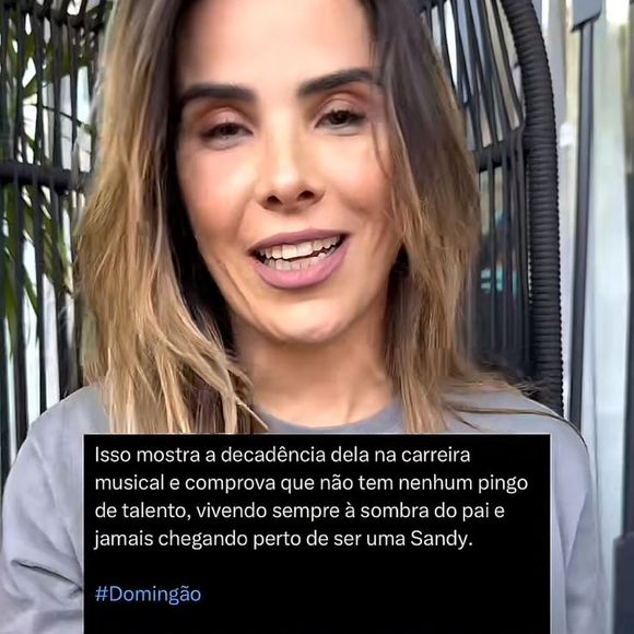 Wanessa Camargo ironiza críticas sobre “decadência” e provoca: 'Quero essa decadência para sempre'