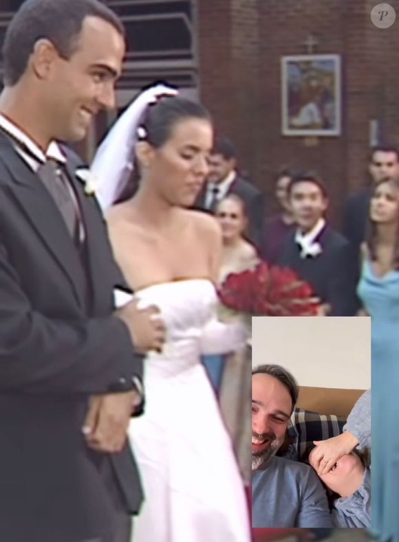 Tadeu Schmidt e Ana Cristina se conheceram ainda jovens e tiveram um reencontro decisivo anos depois, dando início a uma relação duradoura.