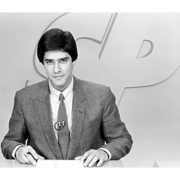 William Bonner chegou à Globo em meados dos anos 1980 e apresentou telejornais como 'SPTV' e 'Jornal Hoje'