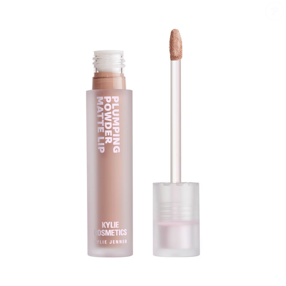 e o Plumping Powder Matte Lip em 'Nude Mood'