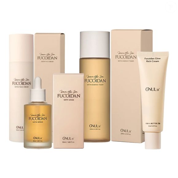 21. Kit Linha Onul31° (Osang Cosmetic) | R$ 699,90
Linha completa com fucoidan para hidratação, reparação e fortalecimento da barreira cutânea.