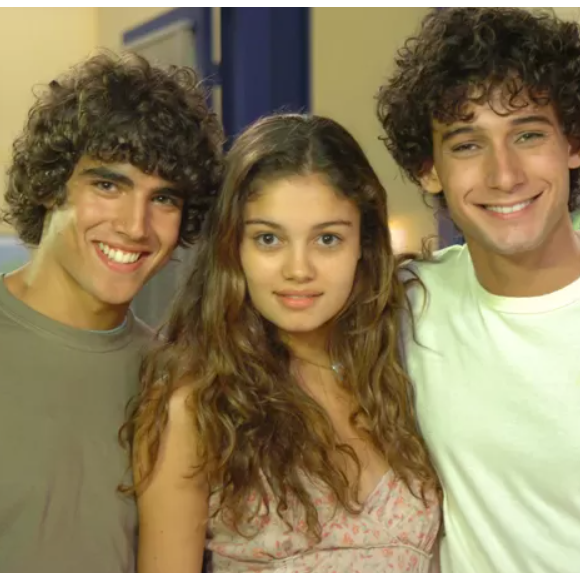 Sophie Charlotte viveu Angelina em 'Malhação' (2008).
