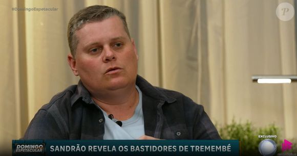 Sandrão falou sobre os romances que viveu em Tremembé