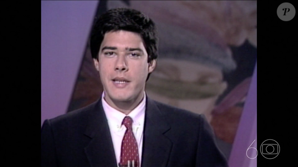 Já no 'Fantástico' William Bonner atuou de 1988 até 1990