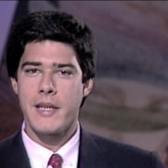 Já no 'Fantástico' William Bonner atuou de 1988 até 1990