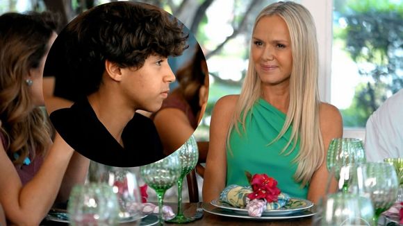 Eliana ganha declaração de amor do filho Arthur e adolescente rouba a cena na TV: 'Quanto tempo eu dormi?'. Veja!