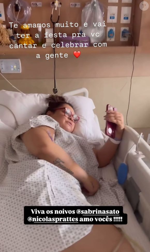 Sabrina Sato prometeu que Preta Gil cantará em outra festa maior de casamento