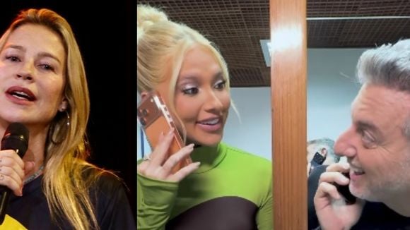 'Pirou na ganância': Luana Piovani ataca Luciano Huck por apresentador da Globo receber Virgínia no 'Domingão' perto do Carnaval 2026