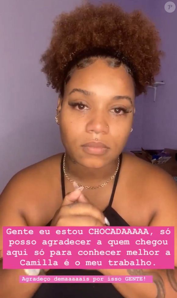 'BBB 25': Camilla reconhece erros no programa, mas se emociona com público 'abraçando' seu trabalho