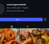 Perfil '@onionringsworldwide' reunia avaliações detalhadas e notas para o famoso petisco