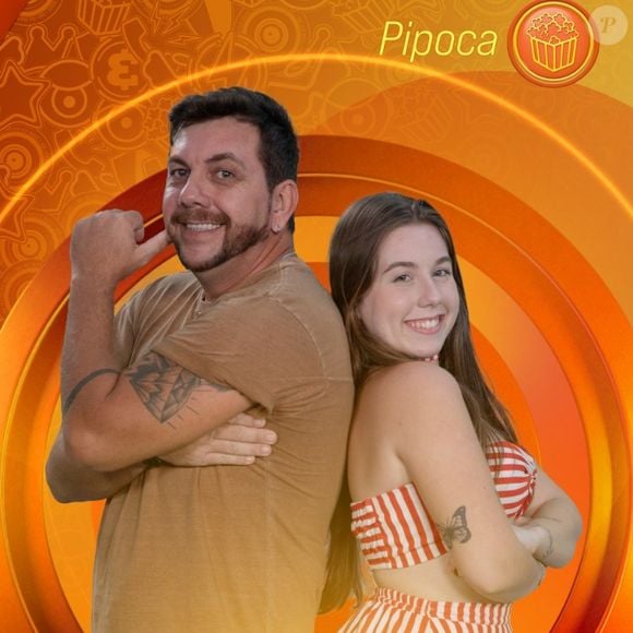 Palhaço Edilberto entrou com a filha Raissa no 'BBB 25'