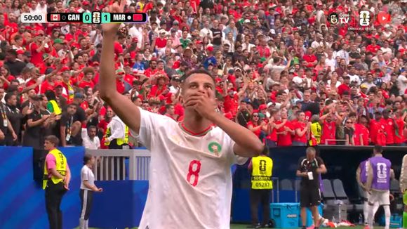 Marrocos 3x 0 Canadá na Copa 2026: Ounahi abriu o placar e fez o segundo gol dos marroquinos classificando seu país para as quartas de final