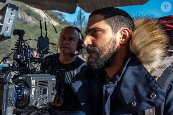 Renato Góes gravando suas primeiras cenas na novela 'Quem ama cuida'