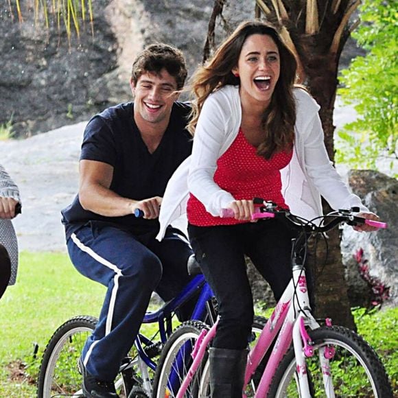 Fernanda Vasconcellos, Rafael Cardoso e Marjorie Estiano na novela A Vida da Gente, sucesso do horário das seis de 2011