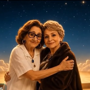 A imagem de inteligência artificial exibida pela Globo mostra Glória Menezes e Laura Cardoso juntas em uma representação criada especialmente para homenagear as duas atrizes
