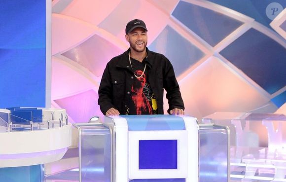 Neymar participou do ‘Programa Silvio Santos’ em 2019, ainda sob o comando do falecido apresentador
