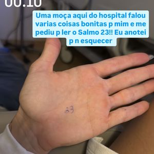 Virgínia Fonseca contou estar sendo apoiada no hospital