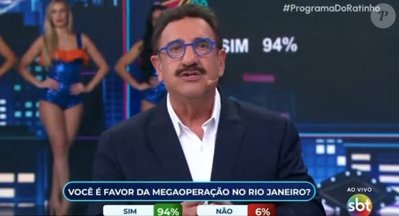 Ratinho lembrou a condenação de Leo Lins por conta de algumas piadas e listou crimes cometidos por traficantes