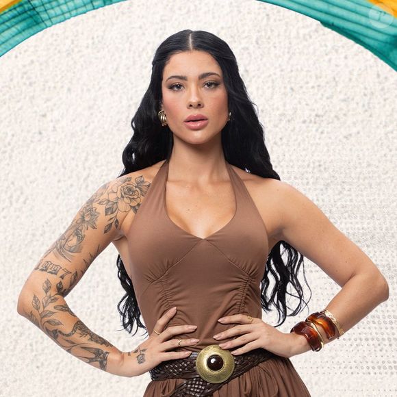 Rayane Figliuzzi, namorada de Belo, é uma das protagonistas de 'A Fazenda 17'