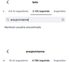 Viviane Araujo e Belo não se seguem no Instagram