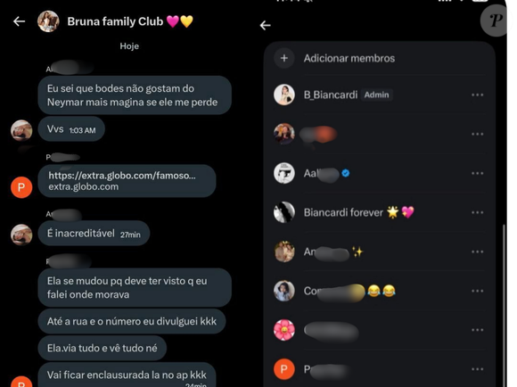 Suposto fã de Bruna Biancardi divulgou dados pessoais de Amanda Kimberlly na internet