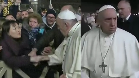 Papa Francisco chocou o mundo ao dar um tapa em uma mulher - e surpreendeu mais ainda com a atitude para pedir desculpas