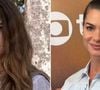 Alinne Moraes em 'Além do Tempo' (Globo, 2015), como Lívia, e com visual atual