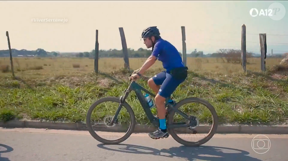 Devoto fiel de Nossa Senhora Aparecida, Daniel percorreu um percurso de 318 km de bicicleta em romaria ciclística