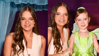 Rafaella Justus escolhe calça de alfaiataria e cinto grifado para curtir aniversário de 5 anos da irmã caçula, Vicky. Fotos!
