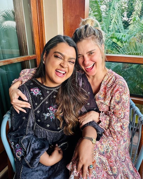 Preta Gil, durante o tratamento de câncer, recebeu apoio de anônimos, famosos e amigos, como Carolina Dieckmmann