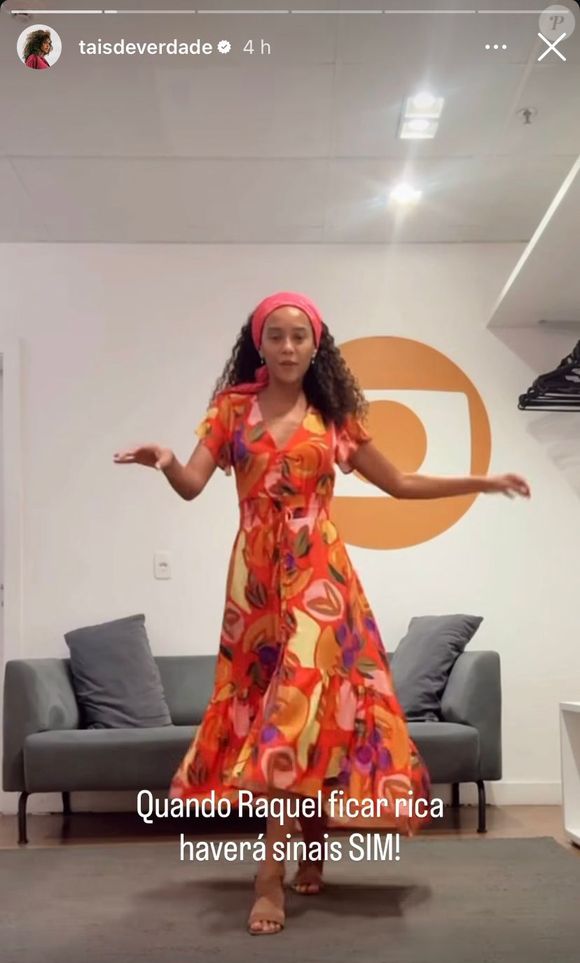 Bastidores com bom humor: atriz brinca nas redes sociais ao comparar os looks antigos e novos da personagem