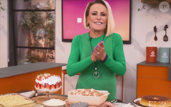 Ana Maria Braga não costuma usar lagosta ou camarão em sua cozinha do 'Mais Você'